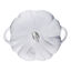 3.5 qt, Pumpkin, Dutch Oven With Stainless Steel Knob, Pure White,,large preview