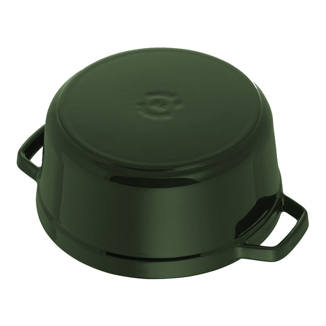 5.5 qt, Round, Dutch Oven, Basil,,large