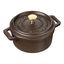 0.25 qt, Mini Round Dutch Oven, Matte Black,,large preview