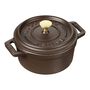 0.25 qt, Mini Round Dutch Oven, Matte Black,,large
