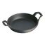 7.5-inch, Round, Gratin Baking Dish, Matte Black,,large preview