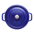 7 qt, Round, Dutch Oven, Dark Blue - Factory Second,,large