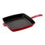 12-inch, Cast Iron, Square, Grill Pan, Cherry,,large preview