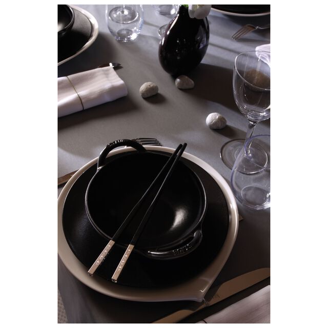 6.5-inch, Baby Wok, Matte Black,,large