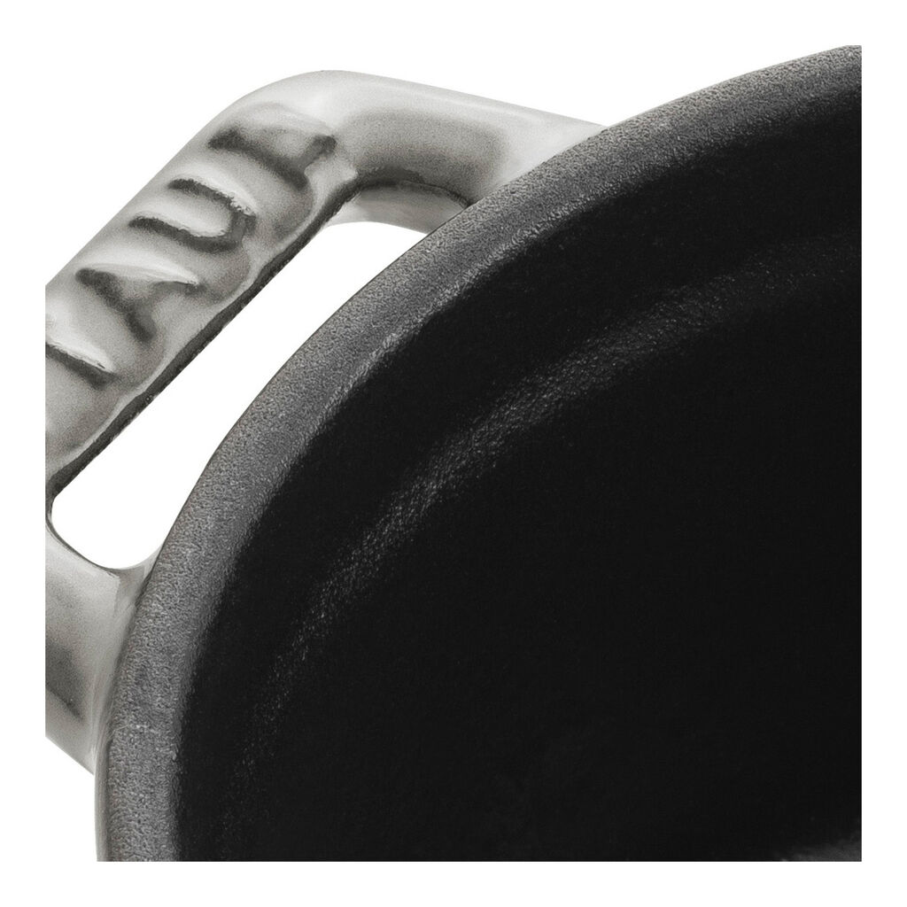 0.25 qt, Mini Round Dutch Oven, Graphite Grey,,large
