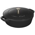4-pc Stackable Cookware Set, Matte Black, Cast Iron ,,large