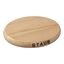 6-inch, Oval, Magnetic Wood Trivet, Brown preview