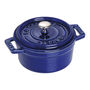 0.25 qt, Mini Round Dutch Oven, Dark Blue,,large