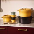 4 qt, Round, Dutch Oven, Citron,,large