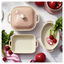 4-pc, Macaron Mixed Baking Dish Set, Light Pink,,large preview