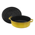 6 qt, Wide Oval French Oven, Citron,,large