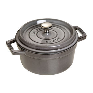 2.75 qt, Round, Dutch Oven, Graphite Grey