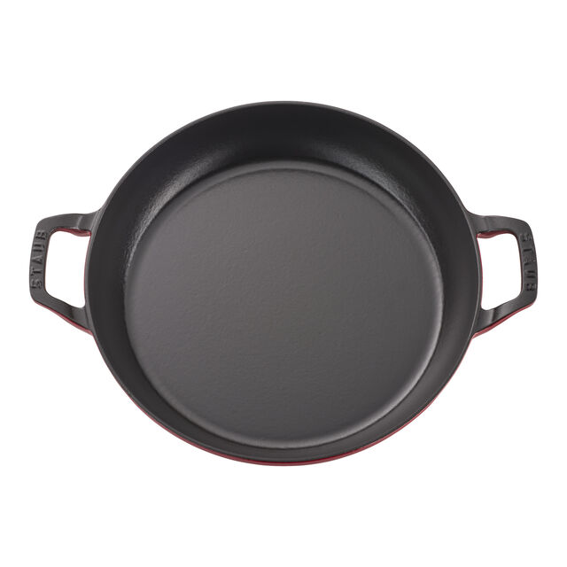 3.5 qt, Braiser With Glass Lid, Cherry,,large