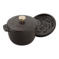 0.75 qt, Petite French Oven, Matte Black,,large