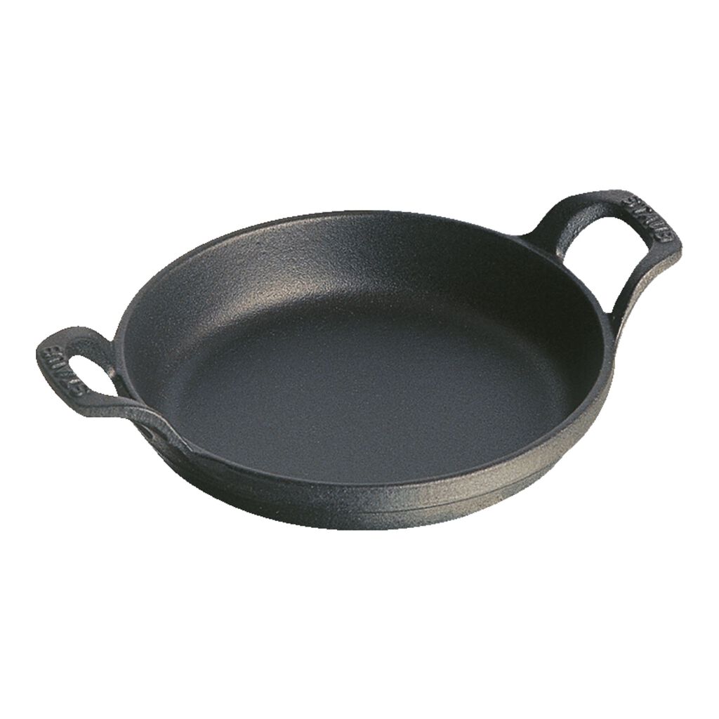 4.5-inch, Round, Mini Gratin Baking Dish, Matte Black,,large