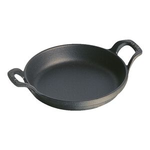 4.5-inch, Round, Mini Gratin Baking Dish, Matte Black