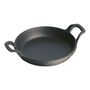 4.5-inch, Round, Mini Gratin Baking Dish, Matte Black,,large