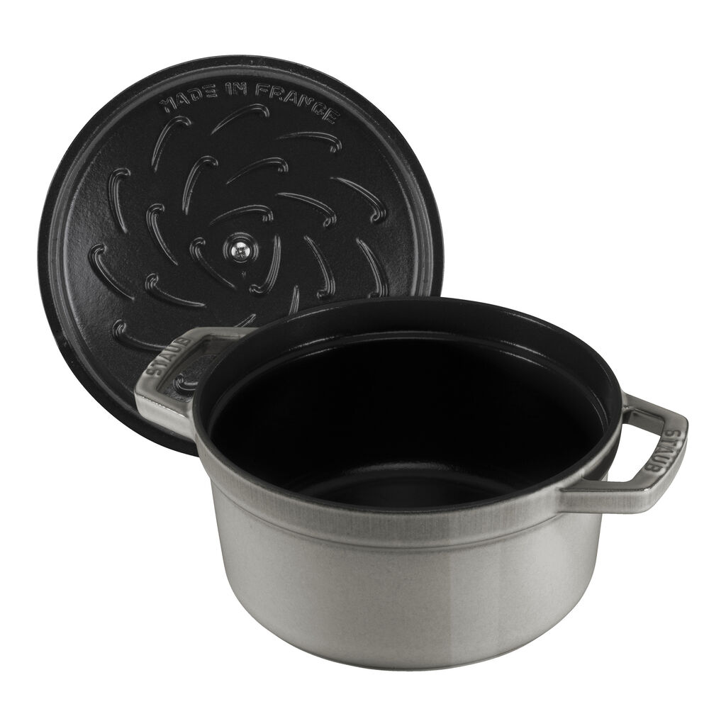 5.5 qt, Round, Dutch Oven, Graphite Grey - Factory Second,,large
