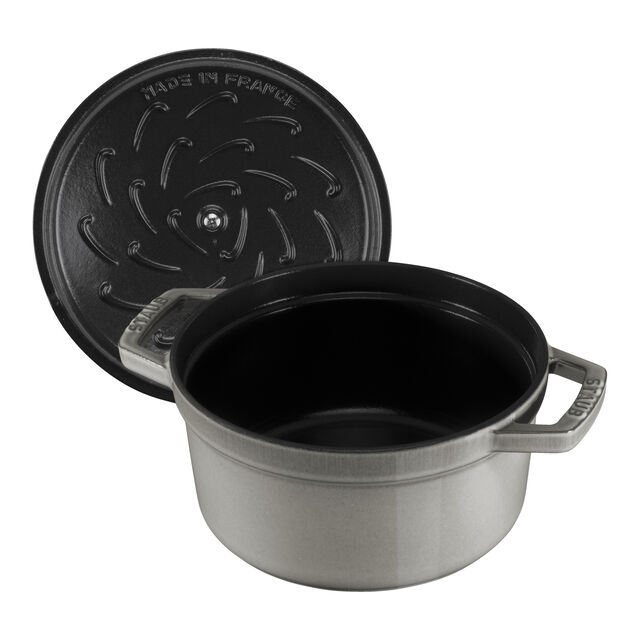 5.5 qt, Round, Dutch Oven, Graphite Grey - Factory Second,,large