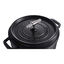 4 qt, Round, Dutch Oven Buster And Punch, Matte Black,,large preview