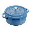 4 qt, Round, Dutch Oven, French Blue,,large