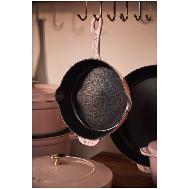 11-inch, Traditional Deep Skillet, Peony Pink,,large