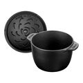 1.5 qt, Petite French Oven, Matte Black,,large