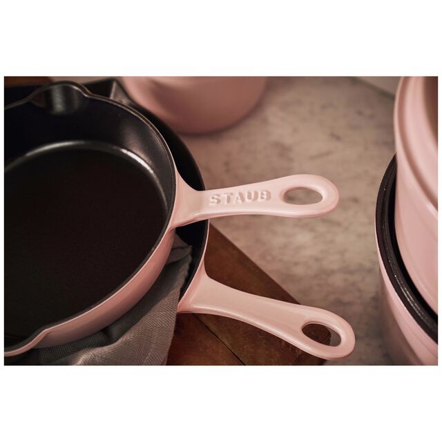 11-inch, Traditional Deep Skillet, Peony Pink,,large