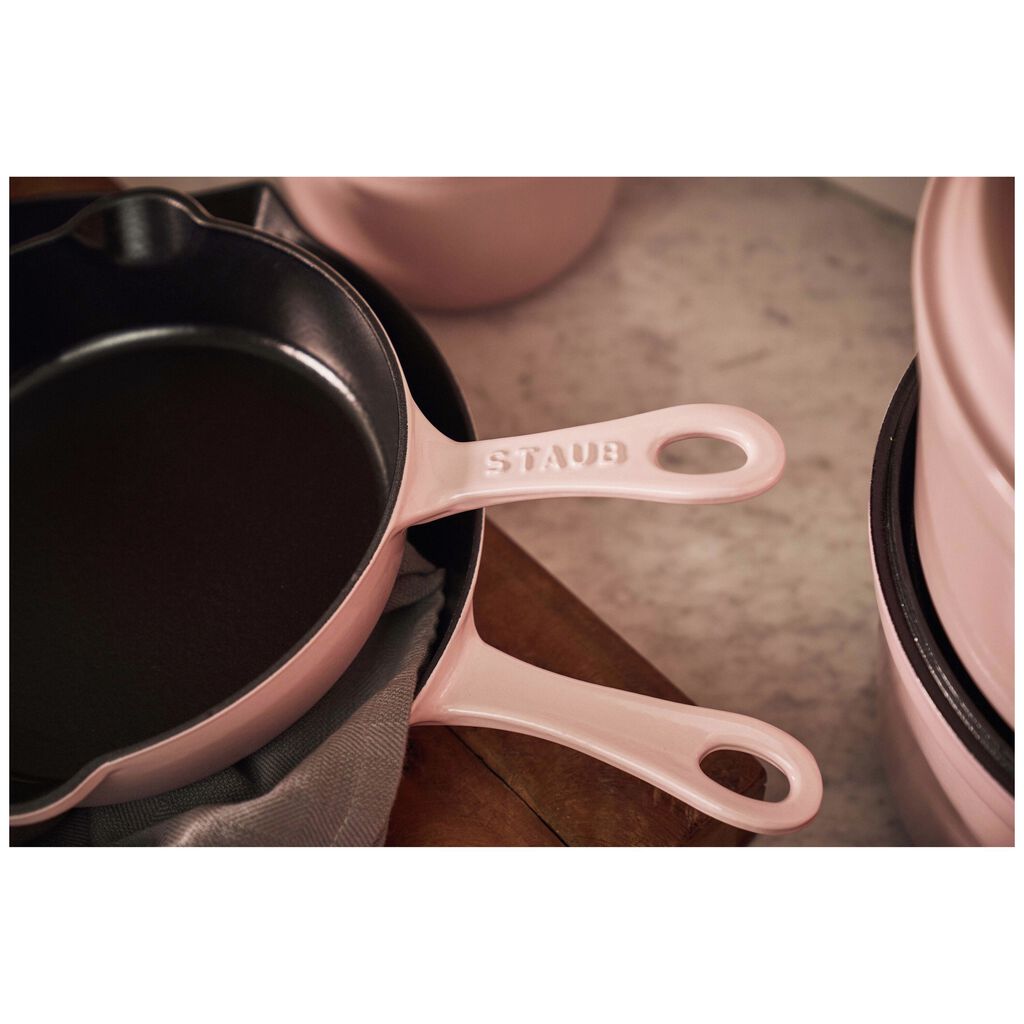 11-inch, Traditional Deep Skillet, Peony Pink,,large