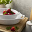 3-pc, Oval, Bakeware Set, White,,large preview