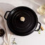 5.5 qt, Round, Dutch Oven, Matte Black,,large preview