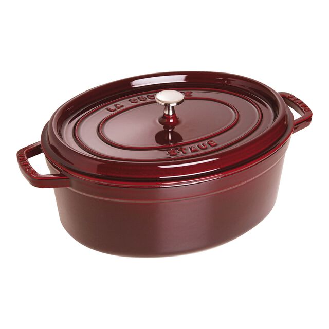 5.75 qt, Oval, Dutch Oven, Grenadine,,large