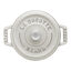 0.25 qt, Mini Round Dutch Oven, White Truffle,,large preview