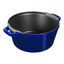 4-pc Stackable Cookware Set, Dark Blue, Cast Iron ,,large preview