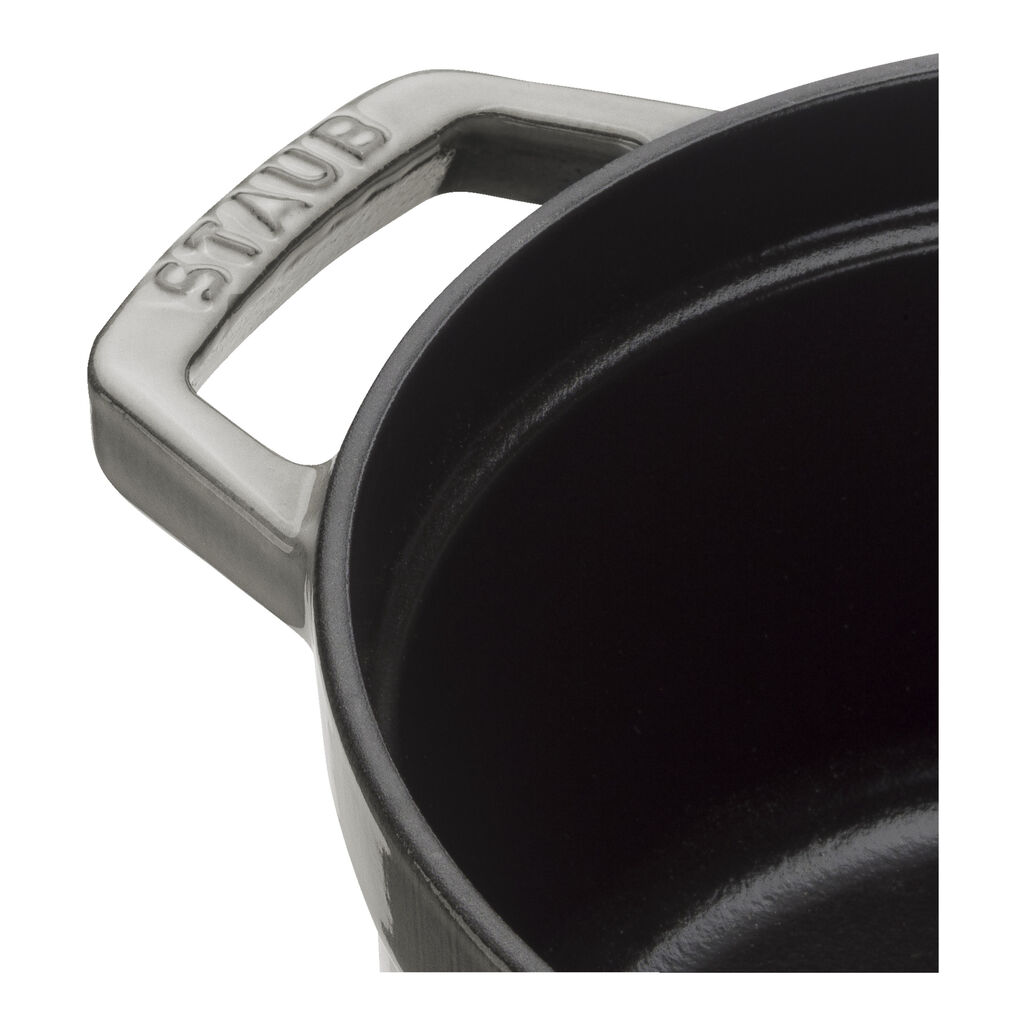 5.5 qt, Round, Dutch Oven, Graphite Grey - Factory Second,,large