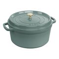 7 qt, Round, Dutch Oven, Eucalyptus - Factory Second,,large