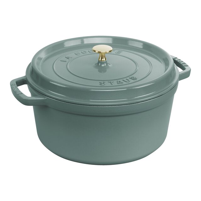 7 qt, Round, Dutch Oven, Eucalyptus,,large