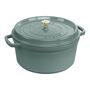 7 qt, Round, Dutch Oven, White Truffle - Factory Second,,large