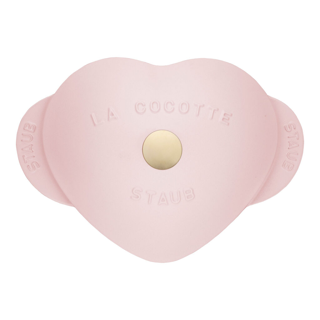 1.75 qt, Heart, Dutch Oven, Peony Pink,,large