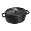 5.75 qt, Oval, Dutch Oven, Matte Black - Factory Second,,large preview