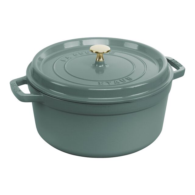 5.5 qt, Round, Dutch Oven, Eucalyptus,,large