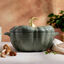 3.5 qt, Pumpkin, Dutch Oven With Gold Stem, Eucalyptus,,large preview