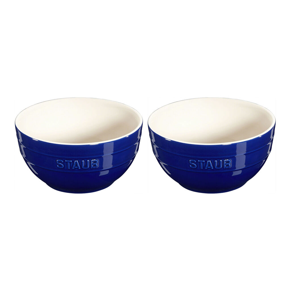 6.5-inch / 2-pc, Large Universal Bowl Set, Dark Blue,,large