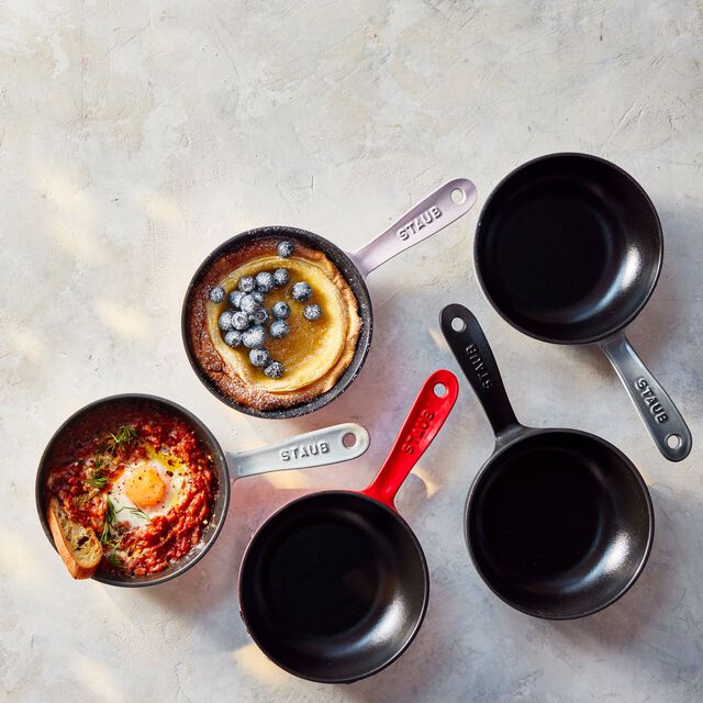6.5-inch, Petite Frying Pan, Matte Black,,large