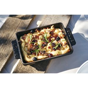 5.5-x 4.25 inch, Rectangular, Mini Baker, Matte Black