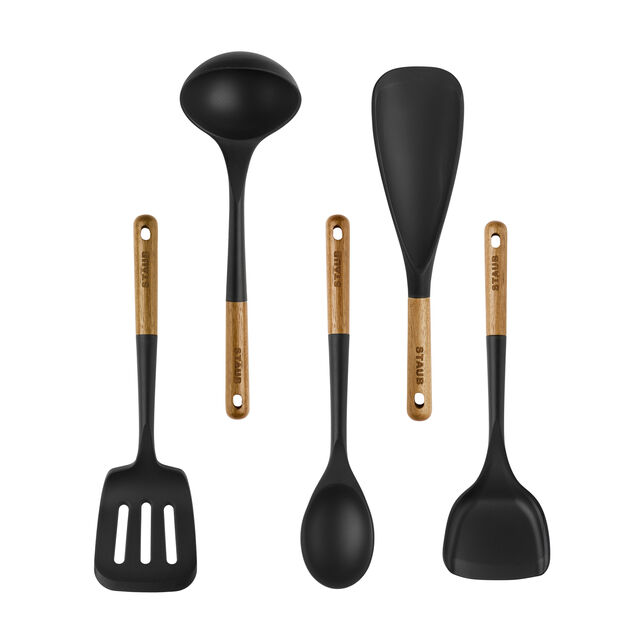 5-pc Kitchen Utensil Set, Silicone ,,large