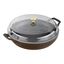 3.5 qt, Braiser With Glass Lid, Matte Espresso,,large preview