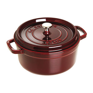 5.5 qt, Round, Dutch Oven, Grenadine