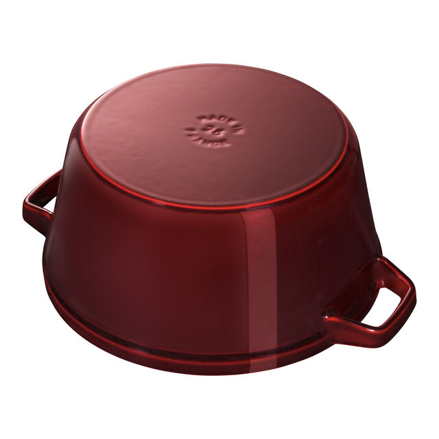 4-pc Stackable Cookware Set, Grenadine, Cast Iron ,,large