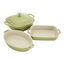 4-pc, Macaron Mixed Baking Dish Set, Light Green,,large preview